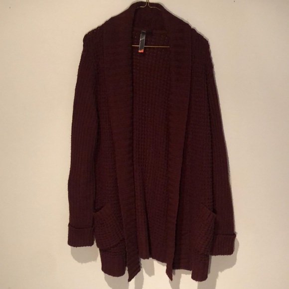 Burgundy Cardigan - Picture 1 of 5